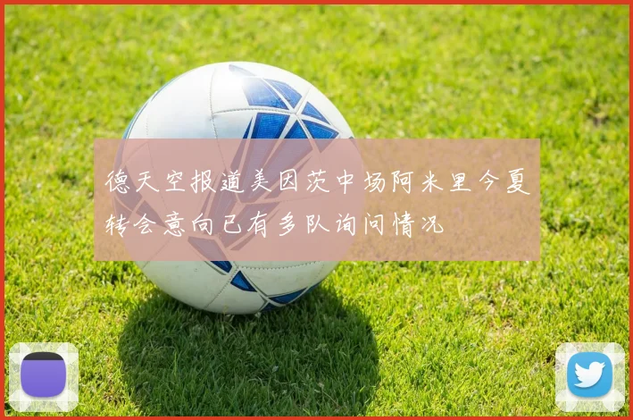 德天空报道美因茨中场阿米里今夏转会意向已有多队询问情况